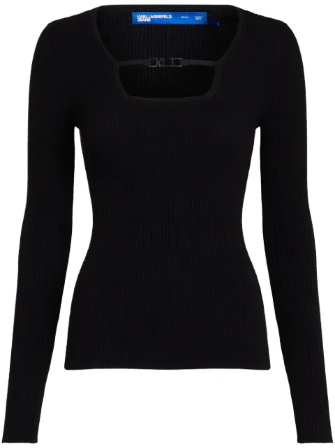 Karl Lagerfeld Jeans Top con logo