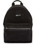 Karl Lagerfeld Jeans box-logo corduroy backpack - Black