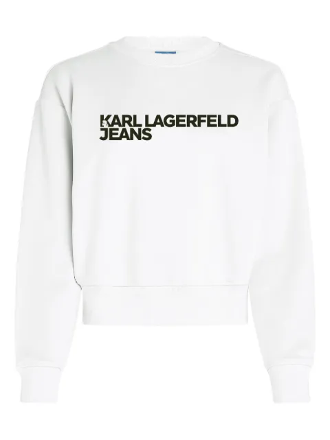 Karl Lagerfeld Jeans graphic-logo sweatshirt