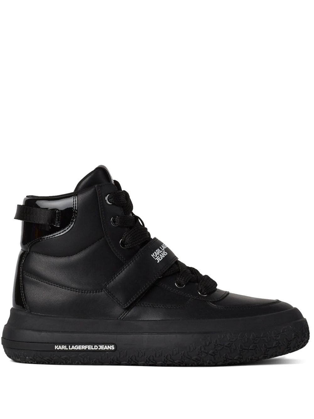 Karl Lagerfeld Jeans Kup Strap sneakers Black