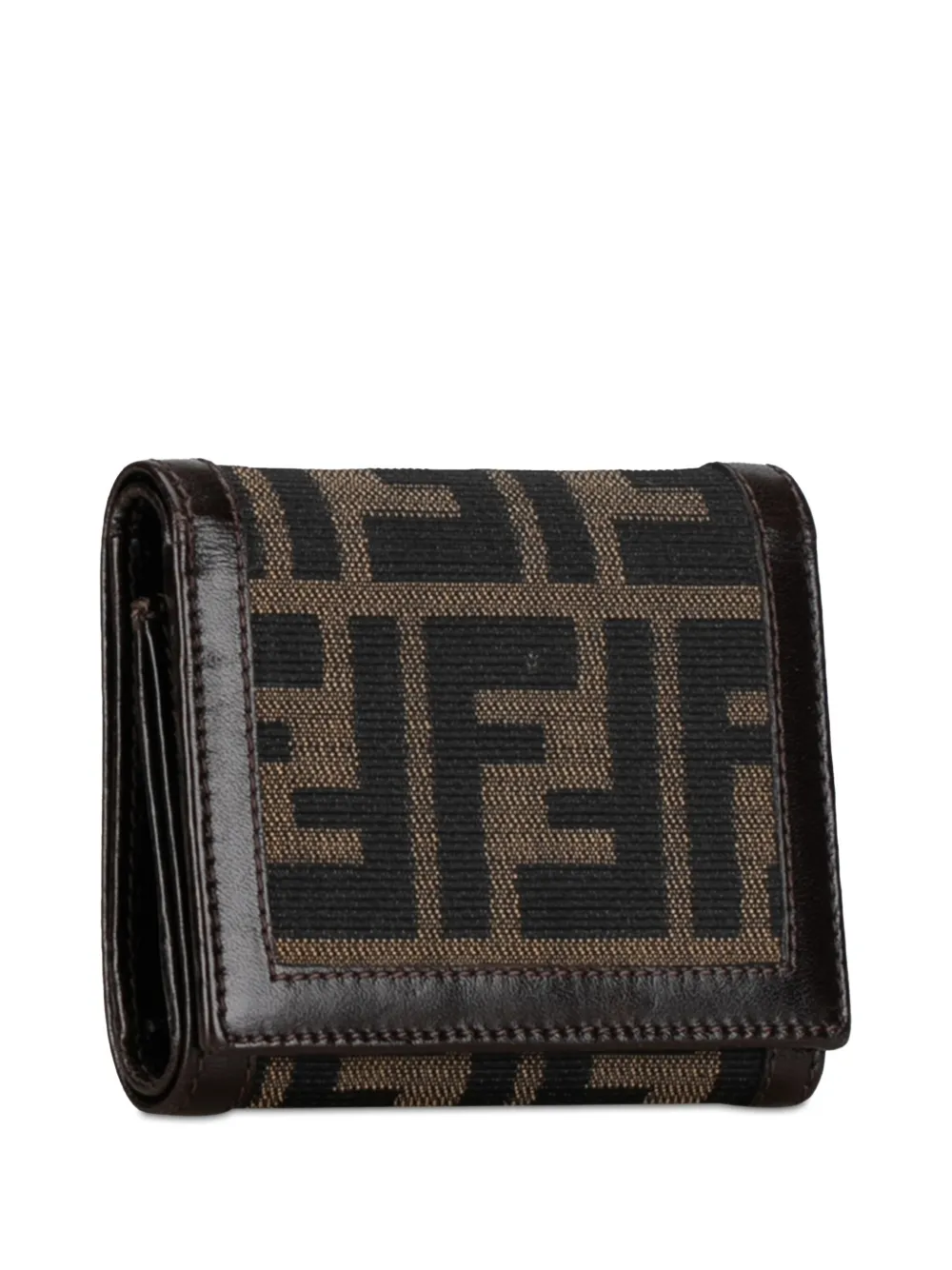 Fendi store zucca bifold wallet