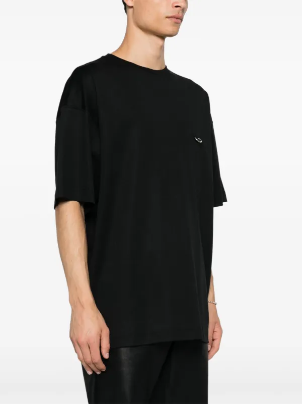 【関税込み】Mugler ブラック Pierced Tシャツ Mugler Pierced T-shirt | Black | FARFETCH