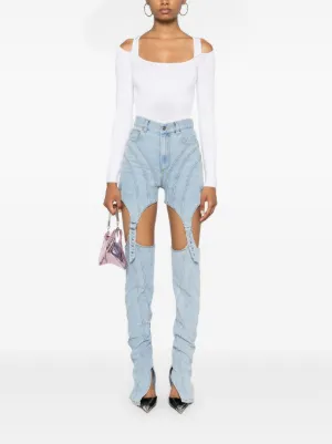 Mugler ウィメンズ スキニージーンズ通販 - FARFETCH