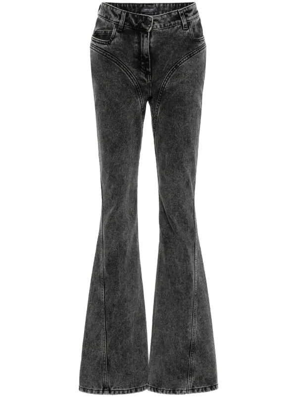 デニム・ジーパン DNSR Western Flare Denim Pants 5SH164 ジーンズ デニム デニムパンツ 「eL」Tight Flare DenimPants