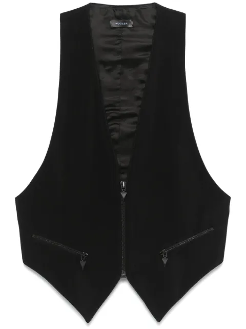 Mugler tailored vest 