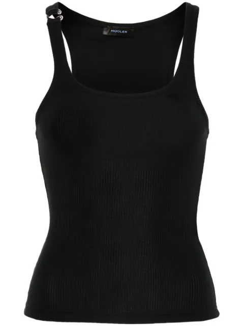 Mugler pierced tank top