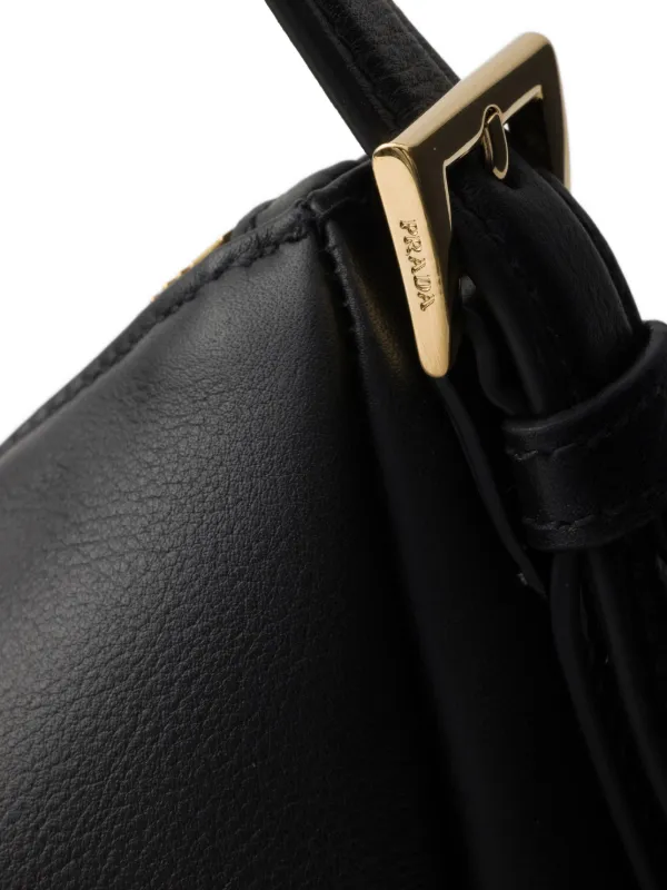 Prada エメ ショルダーバッグ L | ブラック | FARFETCH JP