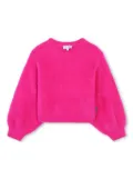 Marc Jacobs Kids brushed pullover - Pink