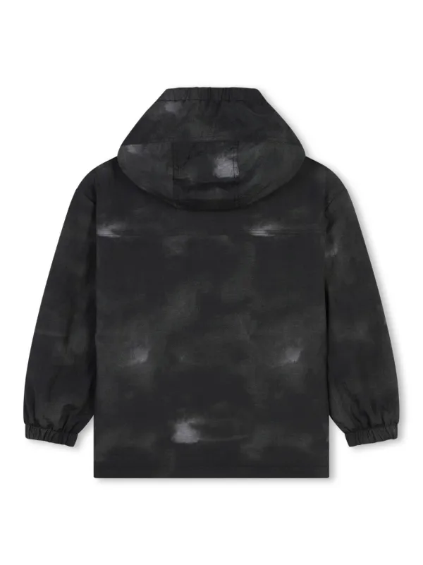 Marc Jacobs Kids Smiley face-print Windbreaker | Black | FARFETCH