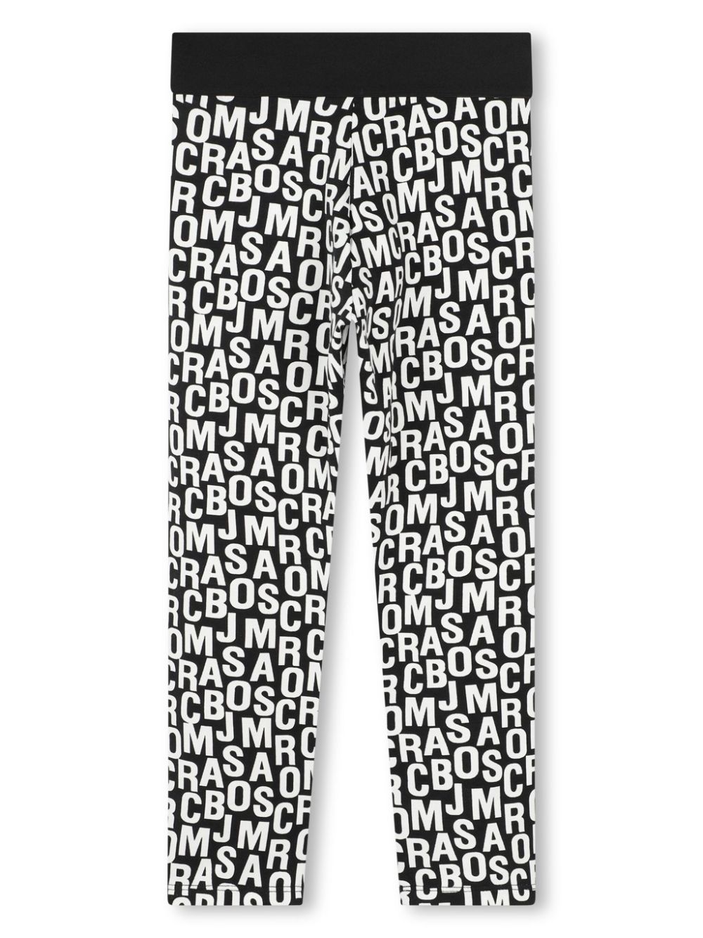 Marc Jacobs Kids Legging met logoprint - Zwart