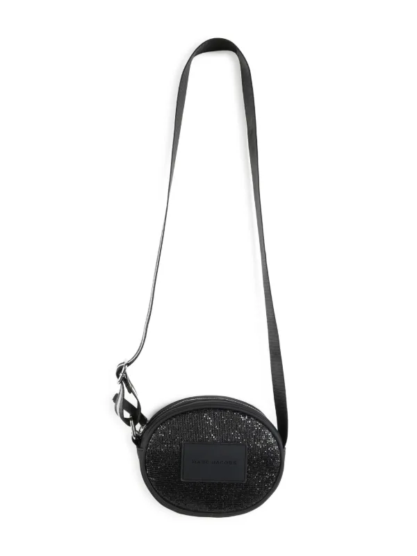 Marc Jacobs Kids Glittered Cross Body Bag | Black | FARFETCH