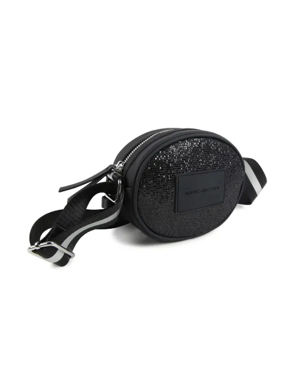 Marc Jacobs Kids Glittered Cross Body Bag | Black | FARFETCH