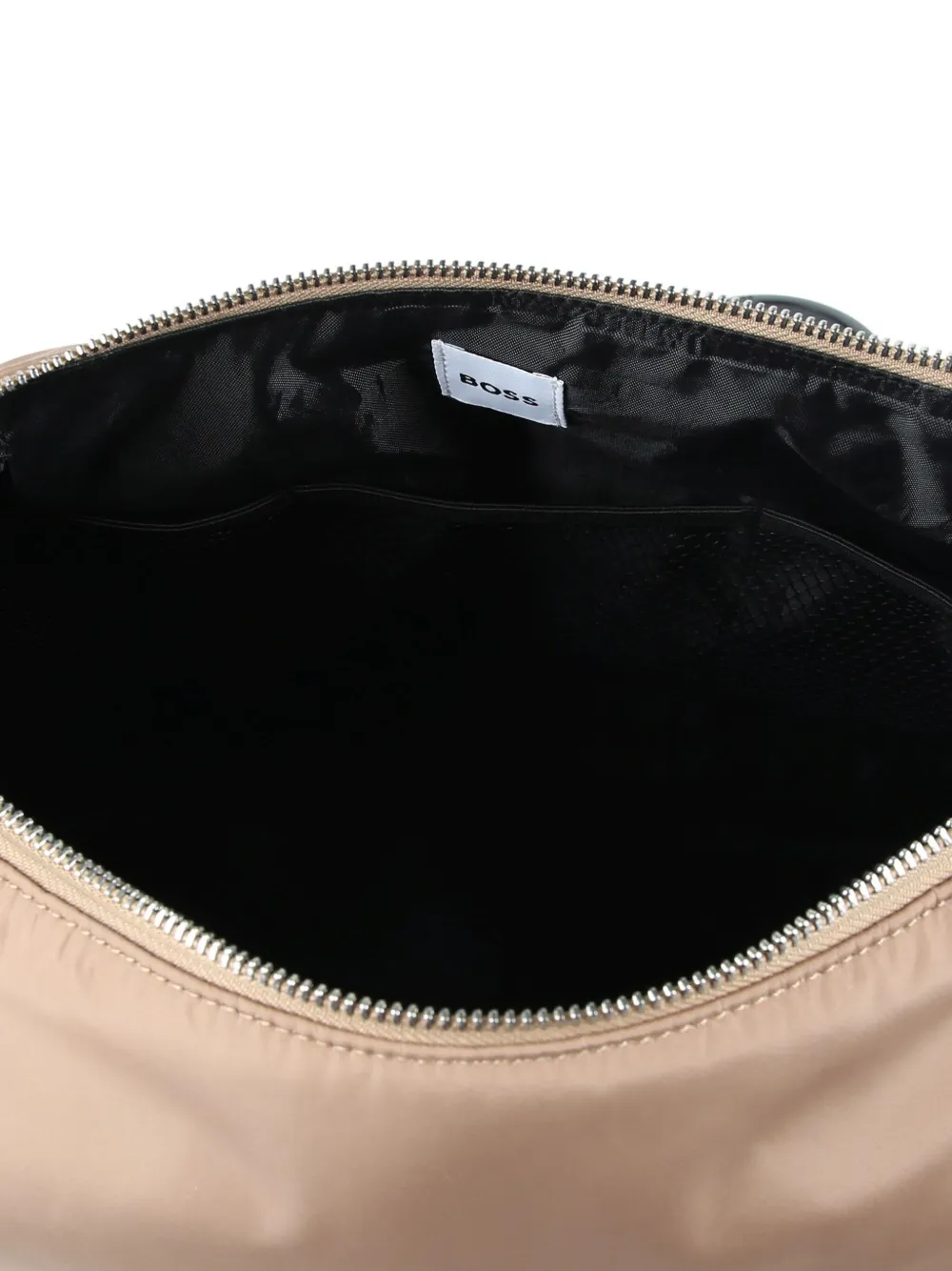 BOSS Kidswear Luiertas met logoprint Beige