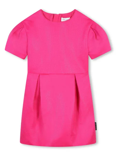 Marc Jacobs Kids pleated short-sleeve dress