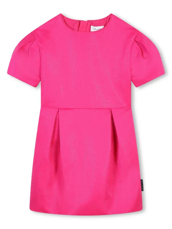 pink marc jacobs dress Marc Jacobs Satin Pop J Marc Bow Dress in Pink