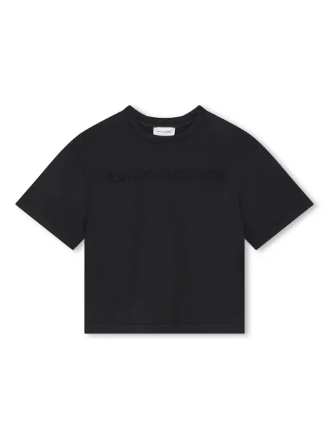 Marc Jacobs Kids playera con logo estampado