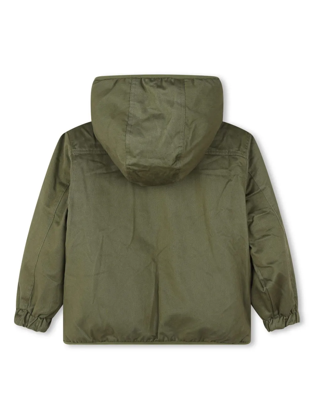 Marc Jacobs Kids Omkeerbaar bomberjack met logoprint Groen