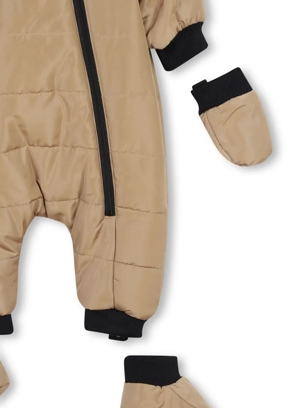 BOSS Kidswear Skipak met logoprint Beige