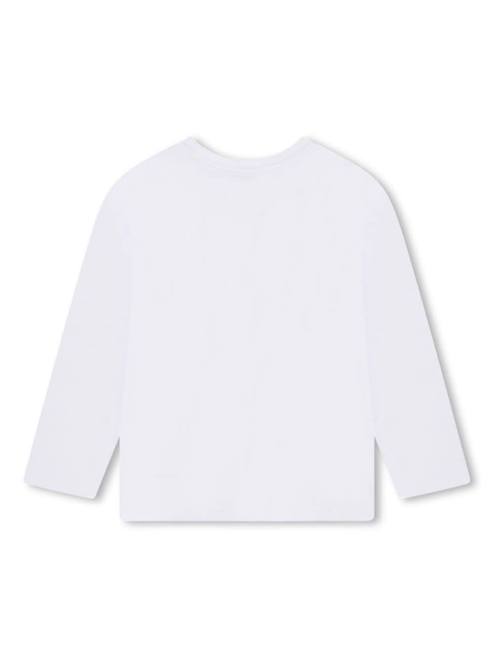 Marc Jacobs Kids T-shirt met logo - Wit