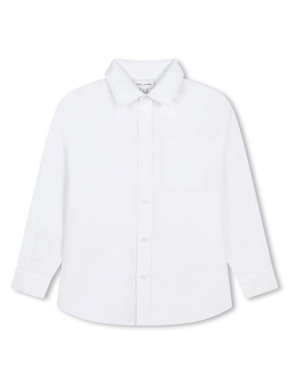 Marc Jacobs Kids long-sleeve cotton shirt - White