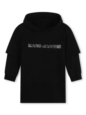 MSGM Kids ロゴ ワンピース | ブラック | FARFETCH JP