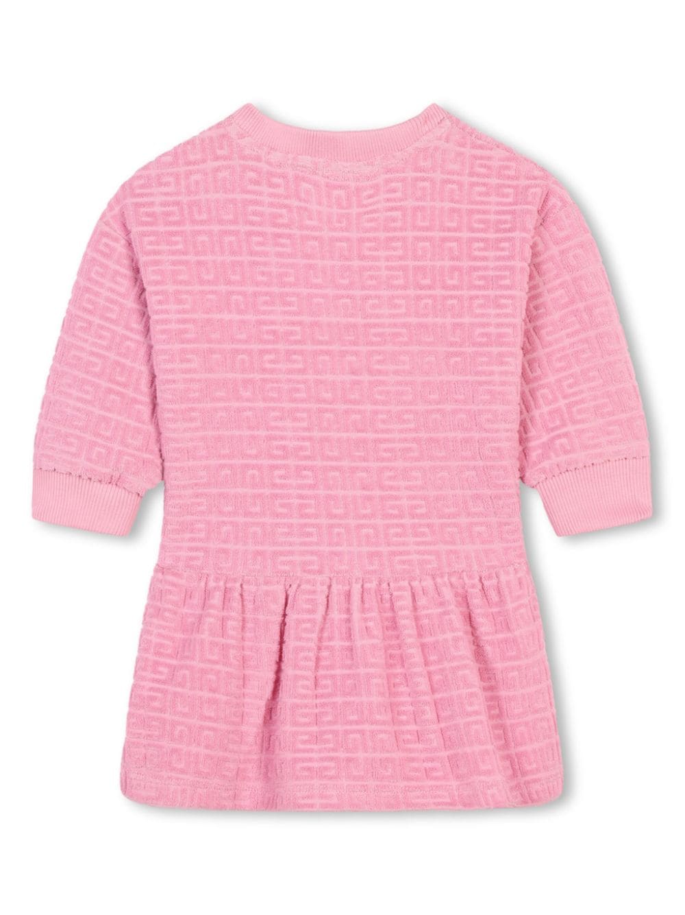 Givenchy Kids Jurk met logoprint - Roze