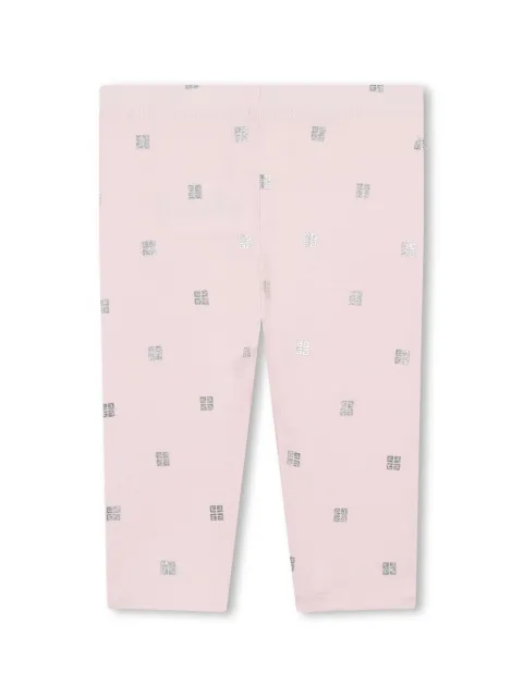 Givenchy Kids pantalones con estampado 4G