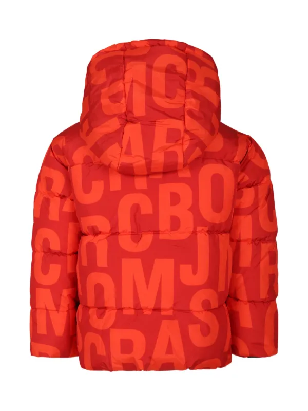 Marc Jacobs Kids ロゴ パデッドジャケット | レッド | FARFETCH JP