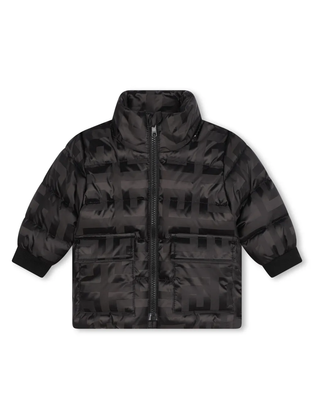 Givenchy Kids logo print Puffer Jacket Black FARFETCH