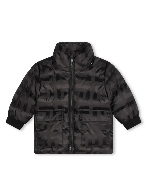 Givenchy Kids logo print Puffer Jacket Black FARFETCH CA