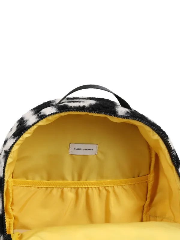 Marc Jacobs Kids logo print Fleece Backpack Black FARFETCH BH