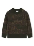 Marc Jacobs Kids Monogram pullover - Brown