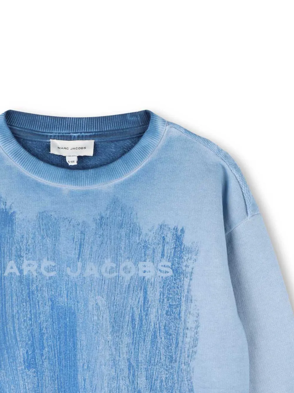 Marc Jacobs Kids Hoodie met print Blauw