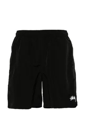 Stussy Water Shorts Stock Swim Shorts Black FARFETCH JO