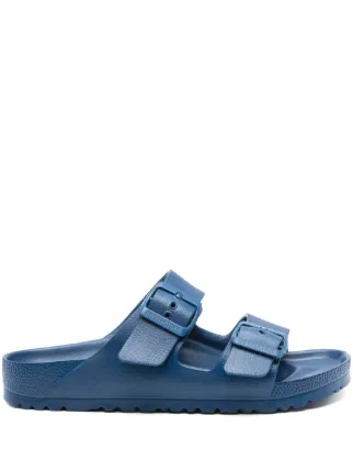 Birkenstock Arizona Rubber Slides | Blue | FARFETCH ZA