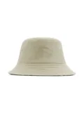 Burberry Kids reversible cotton bucket hat - Neutrals