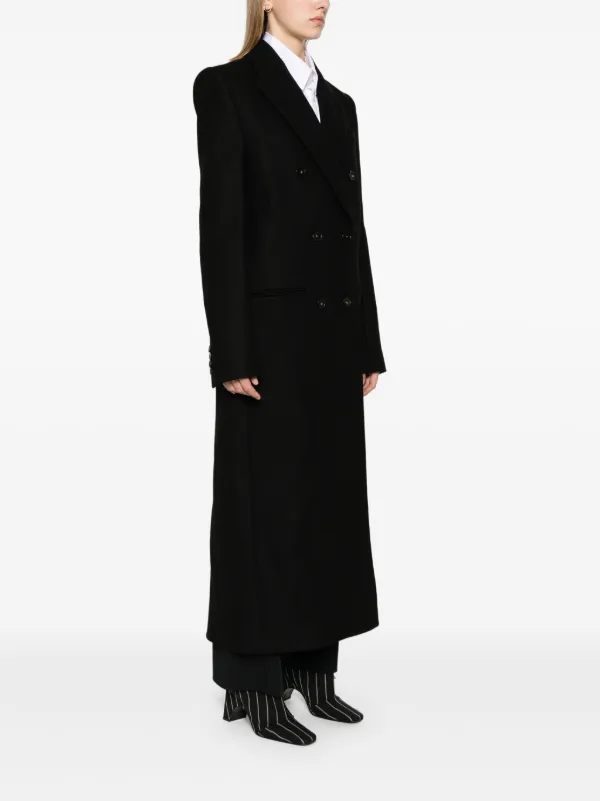 Stella McCartney ダブルコート | ブラック | FARFETCH JP
