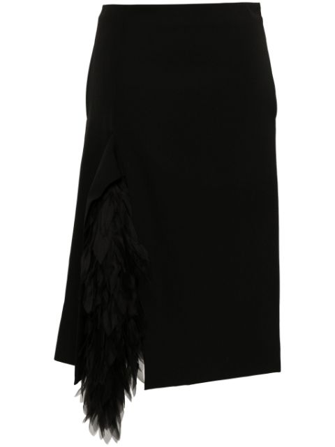 Stella McCartney applique-detailed midi skirt Women