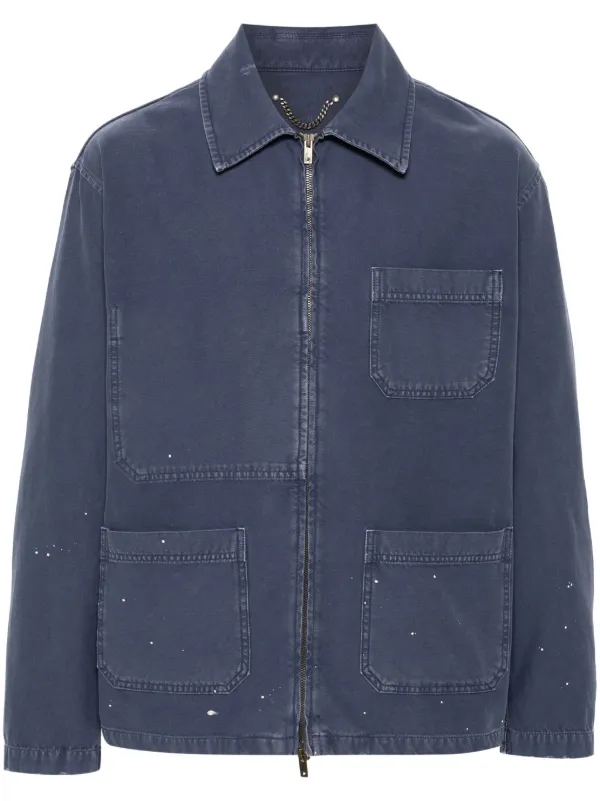 美品　GOLDEN GOOSE　ダメージ　デニムジャケット　Gジャン　S Golden Goose ダメージ デニムジャケット | ブルー | FARFETCH JP