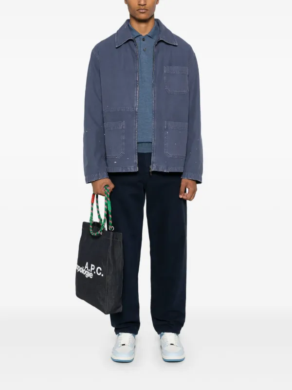ジャケット GOLDEN GOOSE DENIM DISTRESSED JACKET Golden Goose Distressed Denim Jacket | Blue | FARFETCH OM