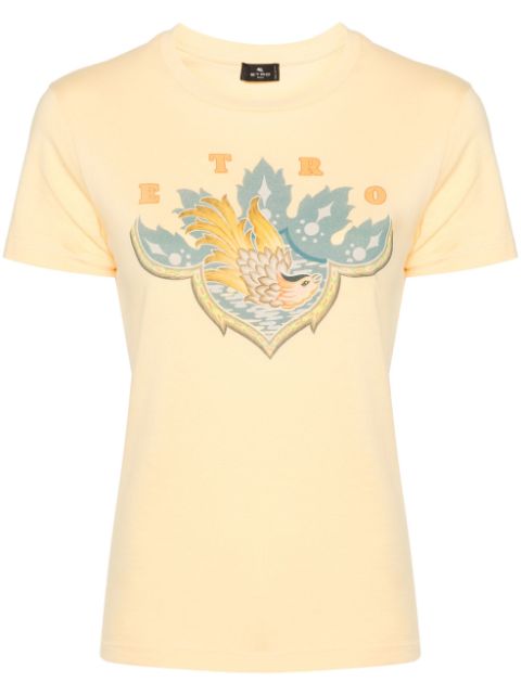 ETRO graphic-print cotton T-shirt Women