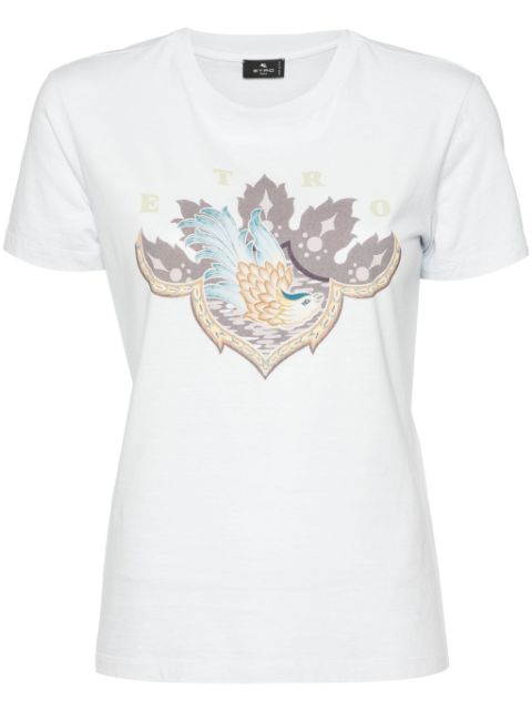 ETRO graphic-print cotton T-shirt Women