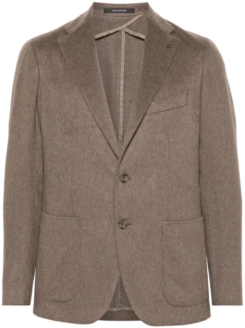 Blazer Ame Camell à simple boutonnage - Tagliatore - Modalova