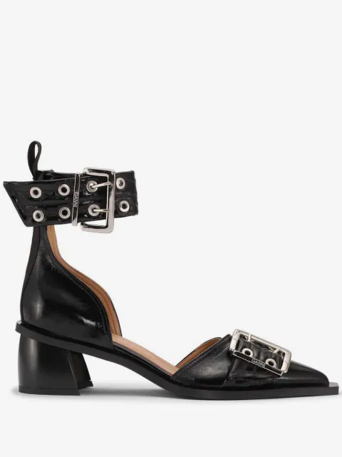 GANNI zapatillas con hebilla