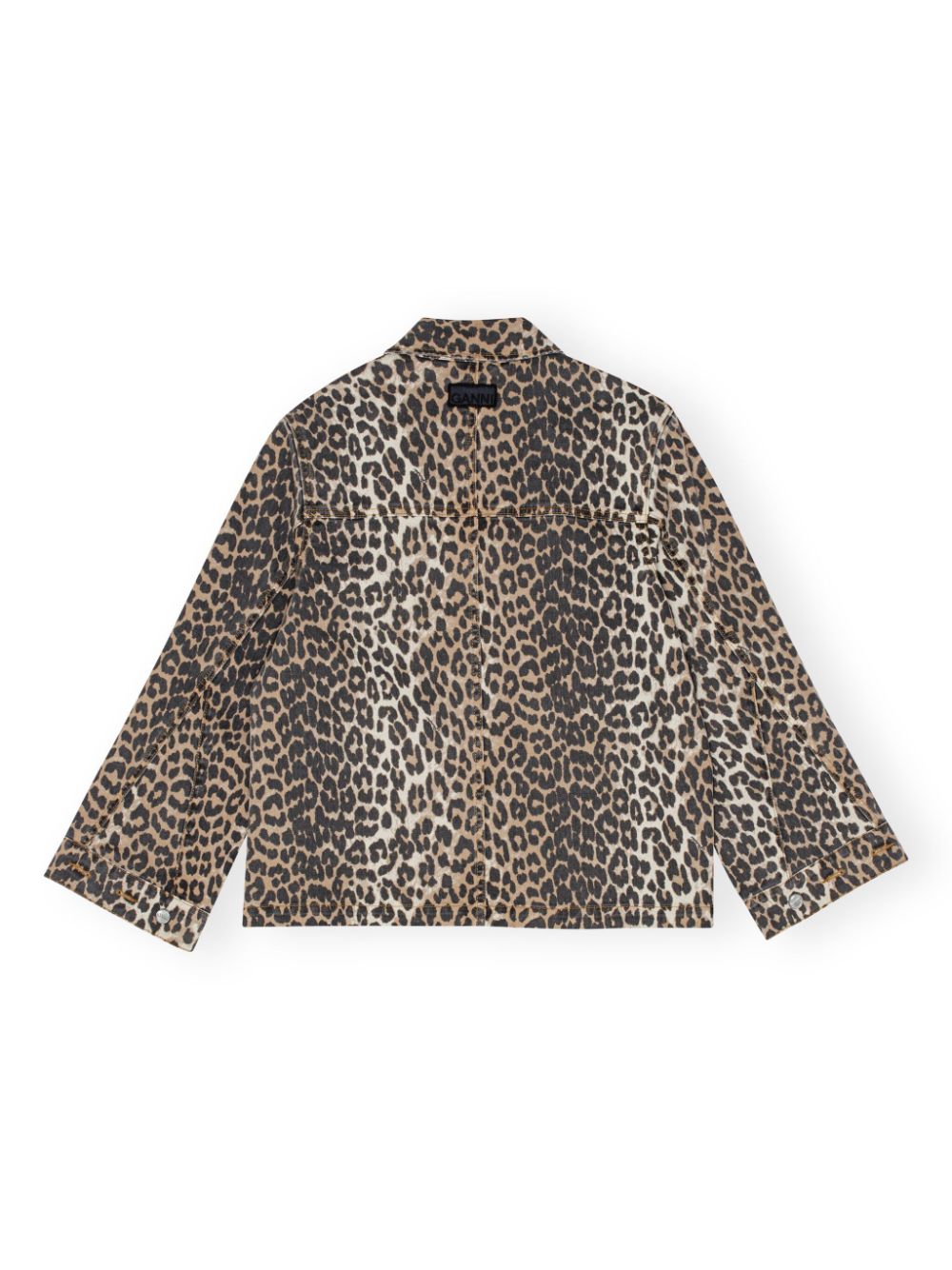 GANNI animal-print jacket Women