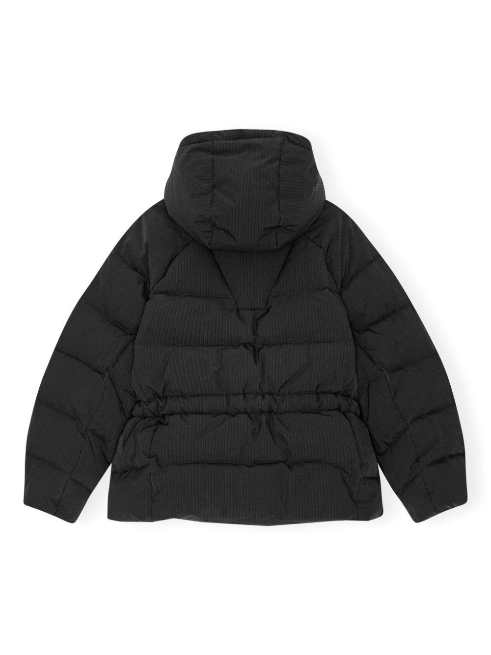 GANNI oversized hooded puffer jacket Women