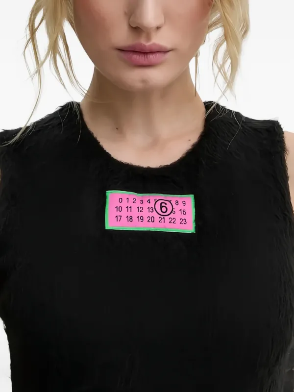 MM6 Maison Margiela ノースリーブ トップ | ブラック | FARFETCH JP