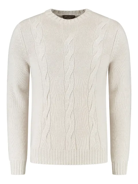 Doriani Cashmere cable-knit jumper