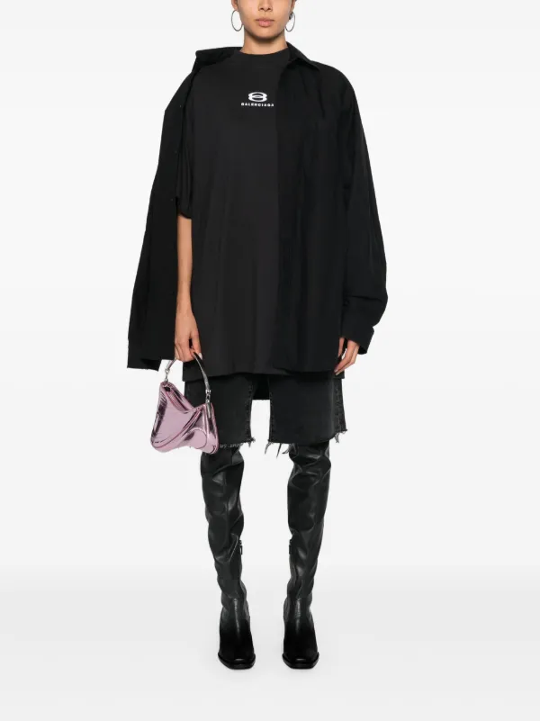 Men's Unity Skater Belt in Black | Balenciaga US