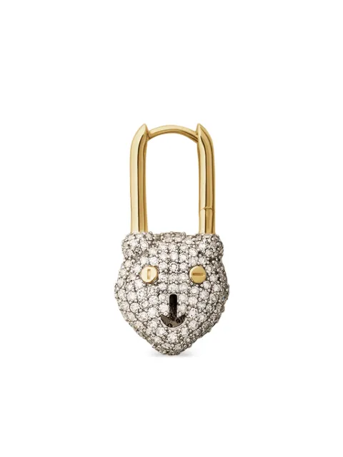 Maria Black 14kt For The Love Of Ted Gelbgoldohrring mit Diamanten